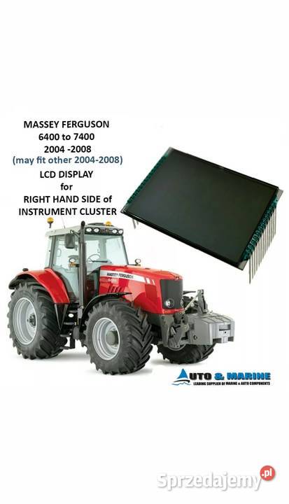 NAPRAWA LICZNIK WYŚWIETLACZ FERGUSON JOHN DEERE Marki serwis