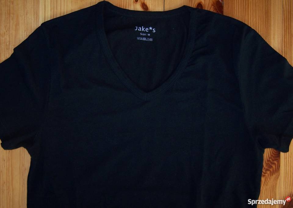 Tshiert Jakes czarna klasyczna Rozmiar M podlaskie