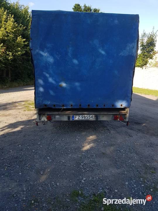 Sprzedam przyczepę ciężarową z plandeką towarowe Gubin
