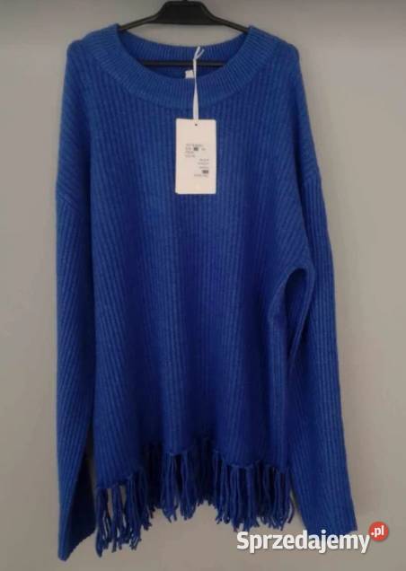 Sweter damski rozmiar SM prążek J5 Swetry i golfy Odzież damska