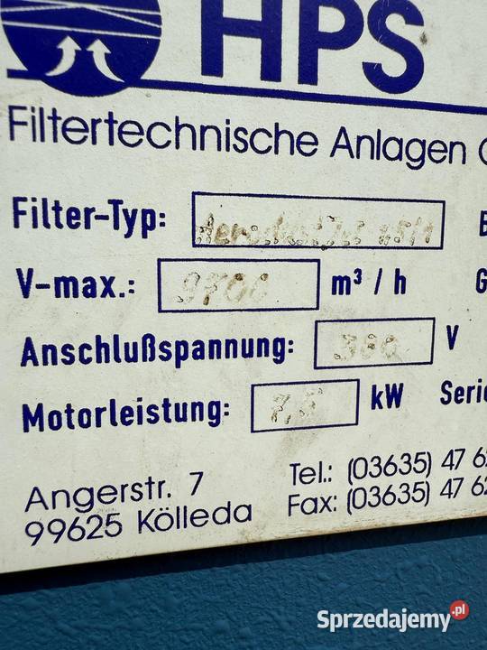 Odciąg pyłu wyciąg dymu spawalniczego filtr Zdziechowice