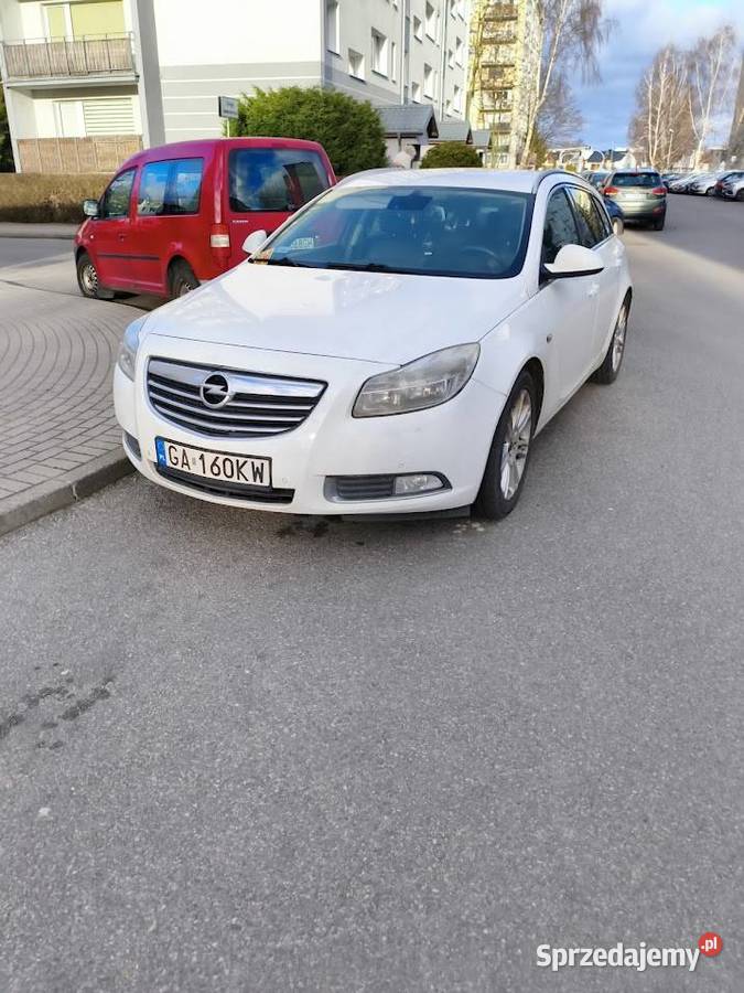 Opel Insignia 20 CDTI Sport Touerer biały Gdynia sprzedam