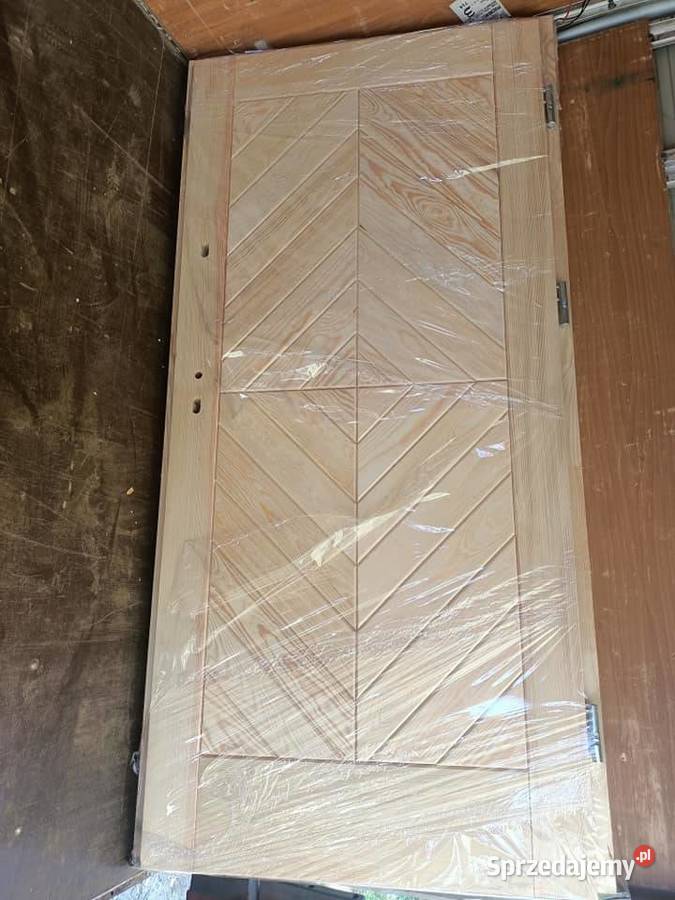 drzwi sosnowe drewniane goralskie małopolskie Wieliczka