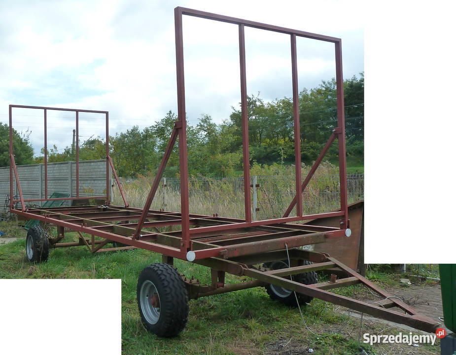 przyczepa do przewozu uli pszczelich słomy 2 Bytom Odrzański sprzedam