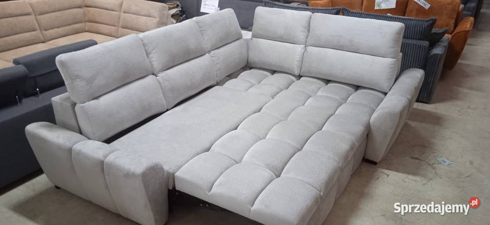 NAROŻNIK NA SPRĘŻYNACH Z DUŻĄ FUNKCJĄ SPANIA Narożniki Chełmża sprzedam