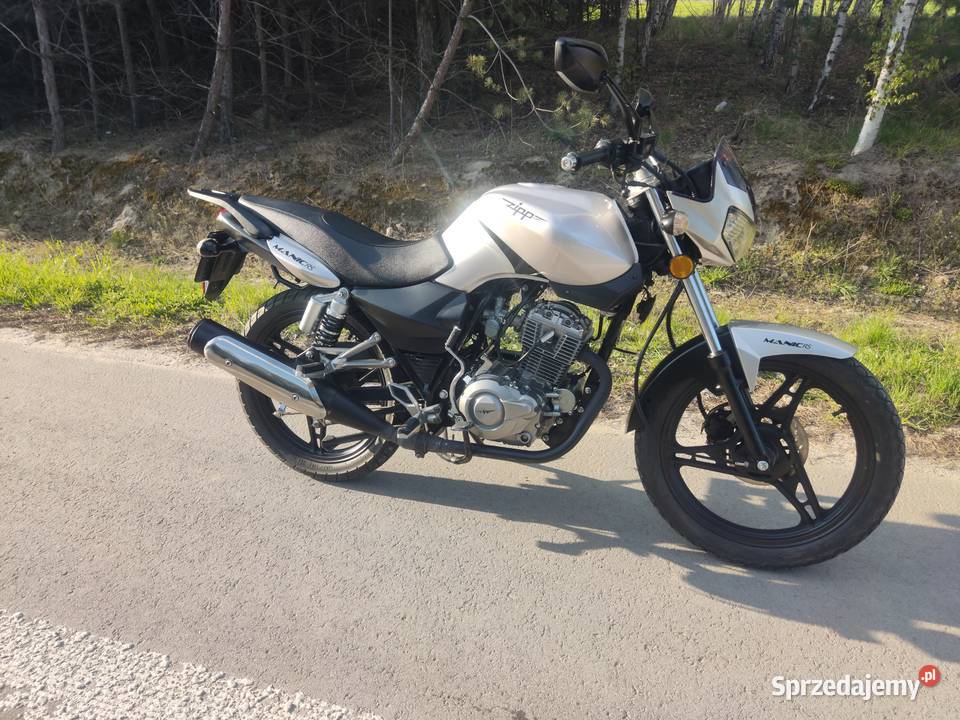Motocykl ZIPP MANIC RS 125 oryginalny przebieg 125cm3 Chełm