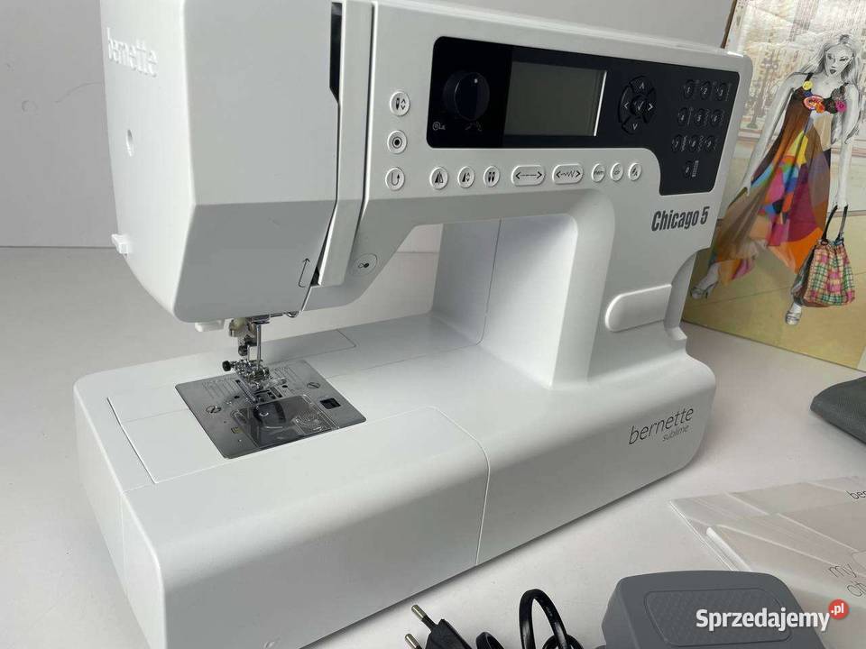 Bernette Maszyna do szycia Bernette Chicago 5 podkarpackie Rzeszów