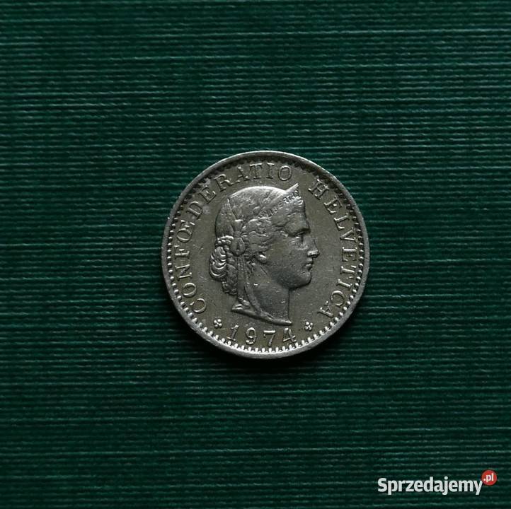 SZWAJCARIA 20 rappenów 1974r Gliwice