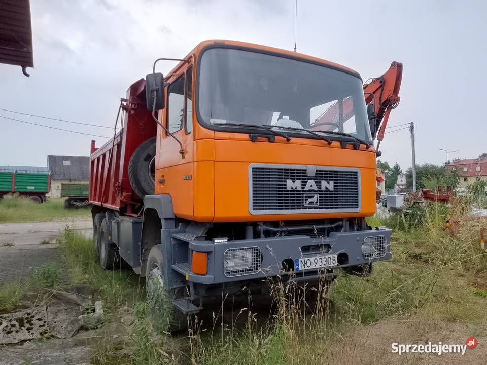 Wywrotka MAN 6x3 1993 r Przebieg 420 Wzmocnione sprzedam