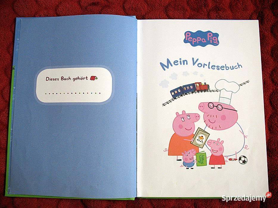 Mein Vorlesebuch Peppa Pig książka niemiecka Proza i poezja Siedlce