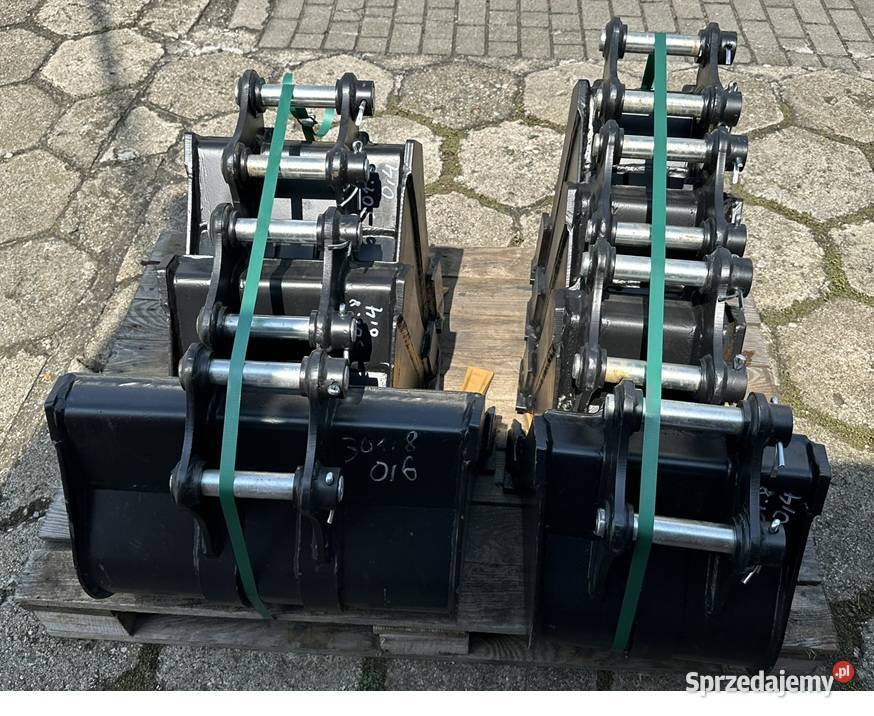 Fabrycznie nowe łyżki minikoparka CAT 3016 3018 Osprzęt roboczy Tuliszków