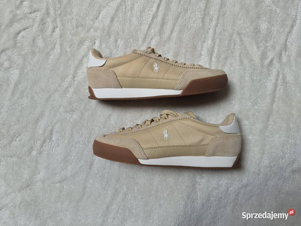 Nowe beżowe sportowe buty damskie sneakersy Polo Bibice