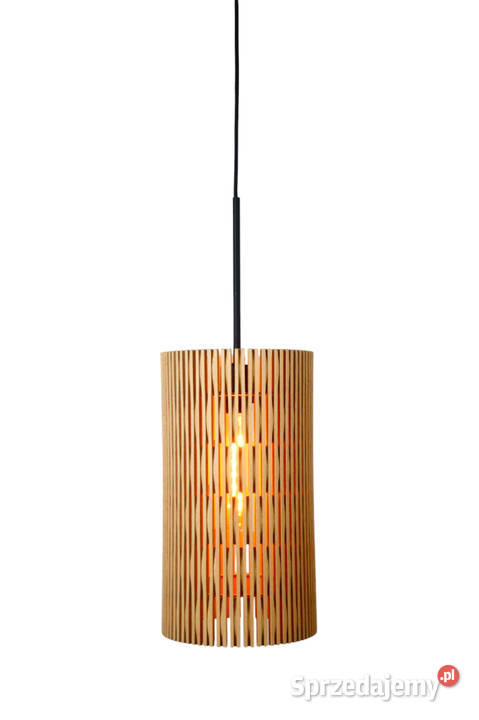 Drewniana lampa wisząca ROLGEN Nowe