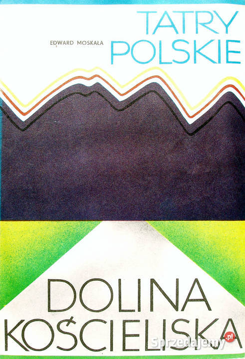 Tatry Polskie Dolina Kościeliska mapa Limanowa