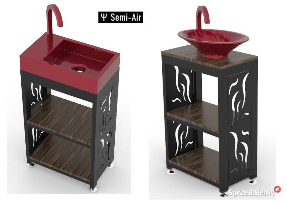 Stelaż konsola pod umywalkę wiszący stojący Jeżowe