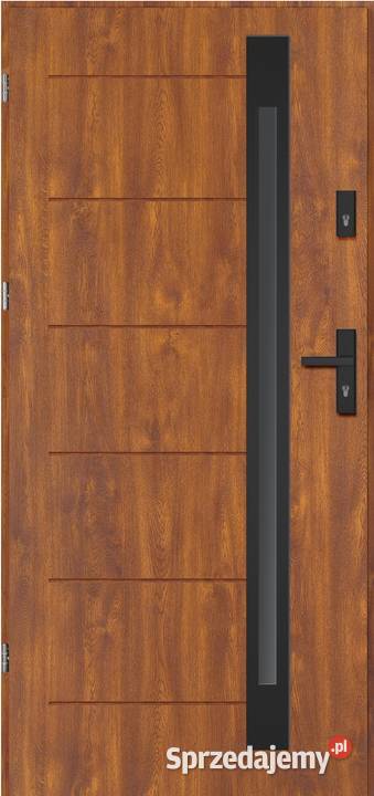 Nowe drzwi zewnętrzne THERMO DIAMOND ONYX 1 NERO Częstochowa sprzedam