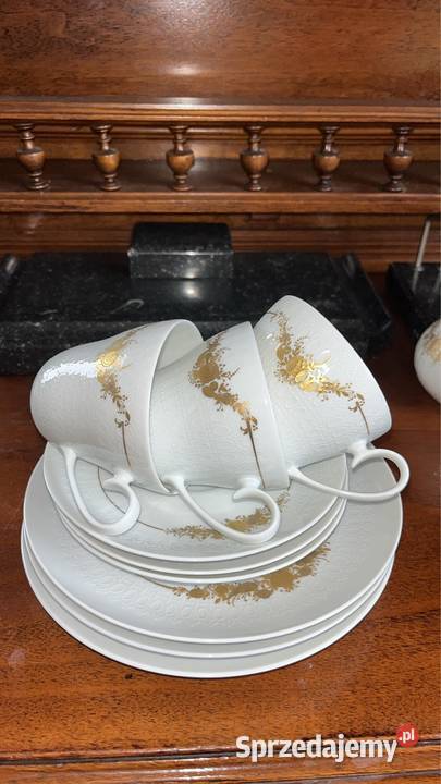Filiżanka z talerzykiem Rosenthal Seria Romanze Gdańsk