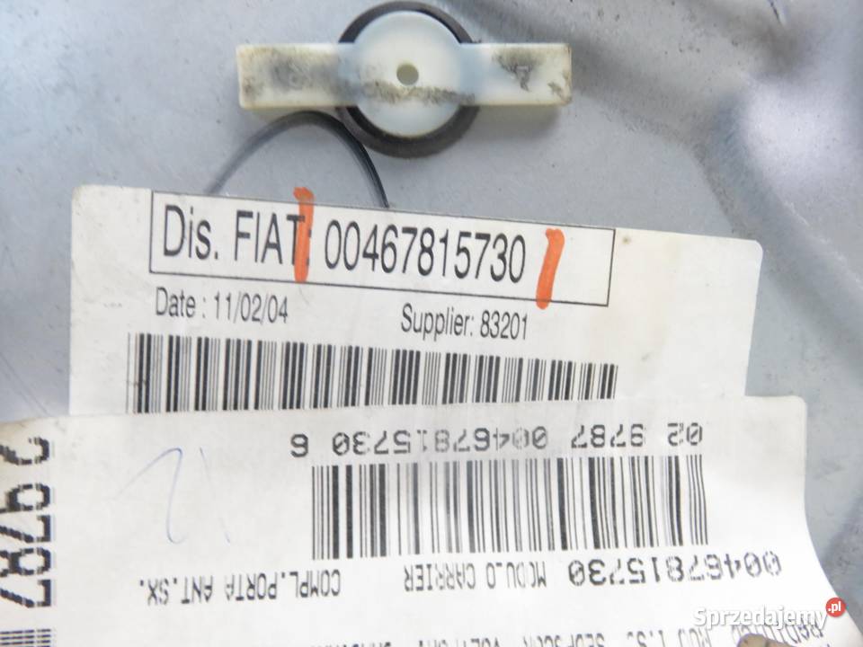 PODNOŚNIK SZYBY LEWY PRZEDNI FIAT STILO