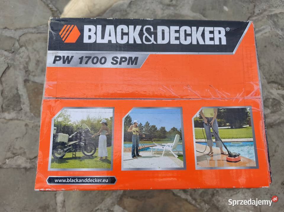 Myjka ciśnieniowa renomowanej firmy BLACKDECKER