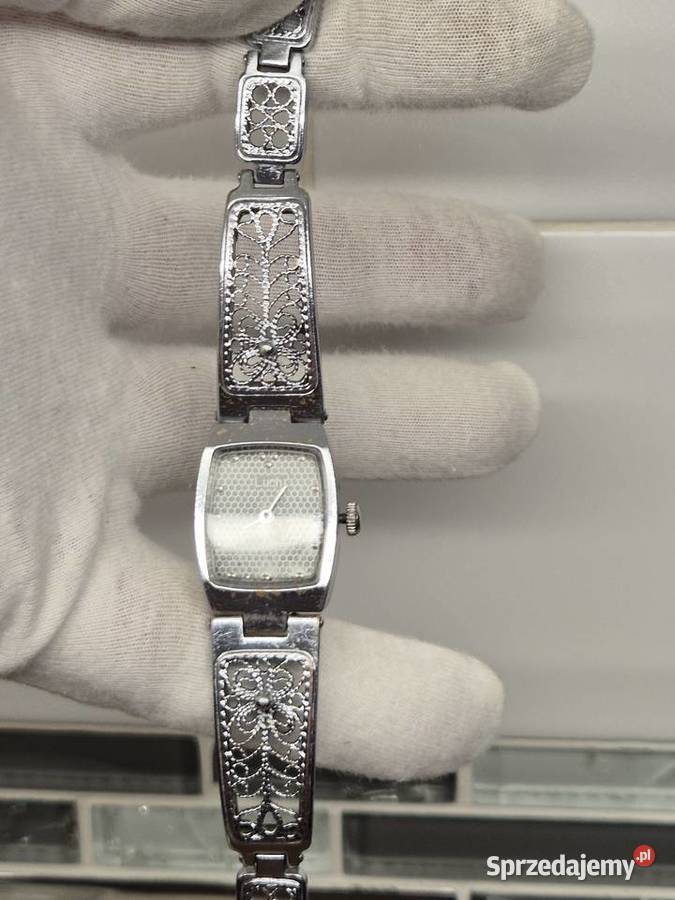 Zegarek koktajlowy ażurowy ŁuczLuch Chorzów