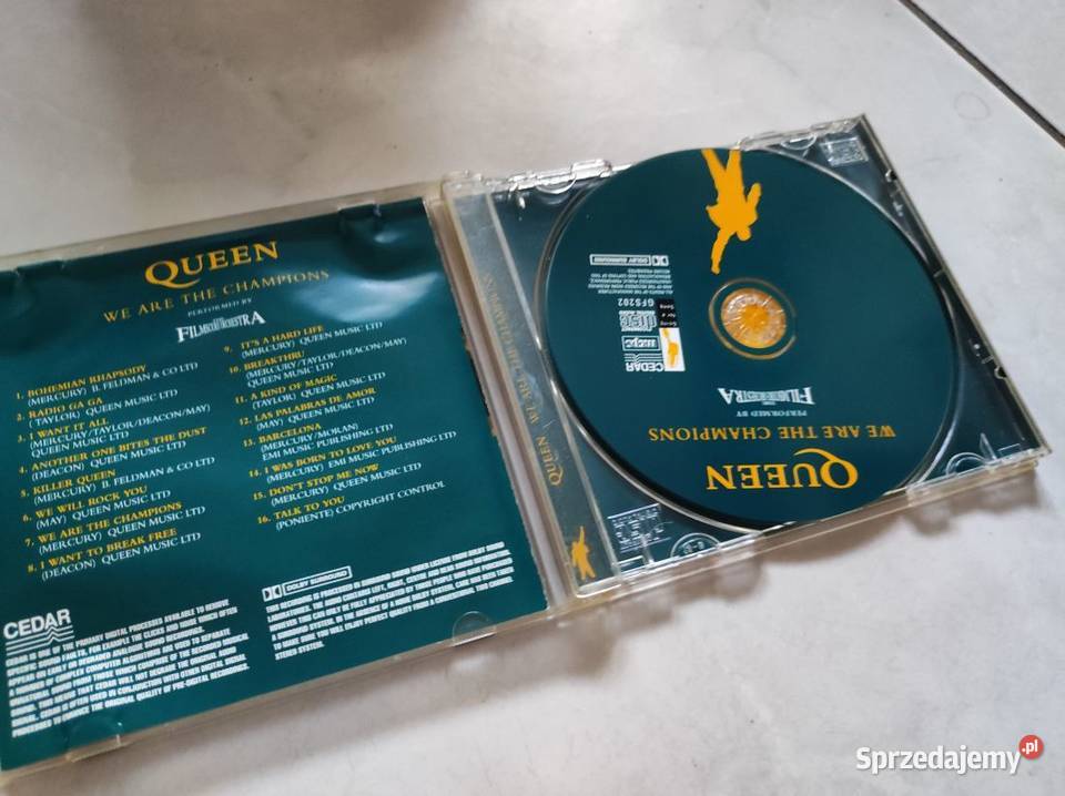 queen we are the champions the filmscore CD Kielce