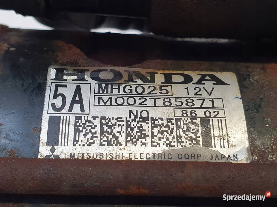 ROZRUSZNIK Honda Civic VIII 22 iCTDI M002T85871 Rudka