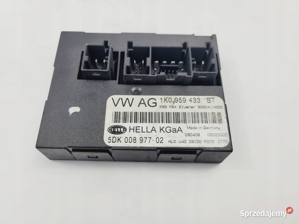 VW TOURAN I LIFT 07r modul komfortu 1K0959433BT Suków