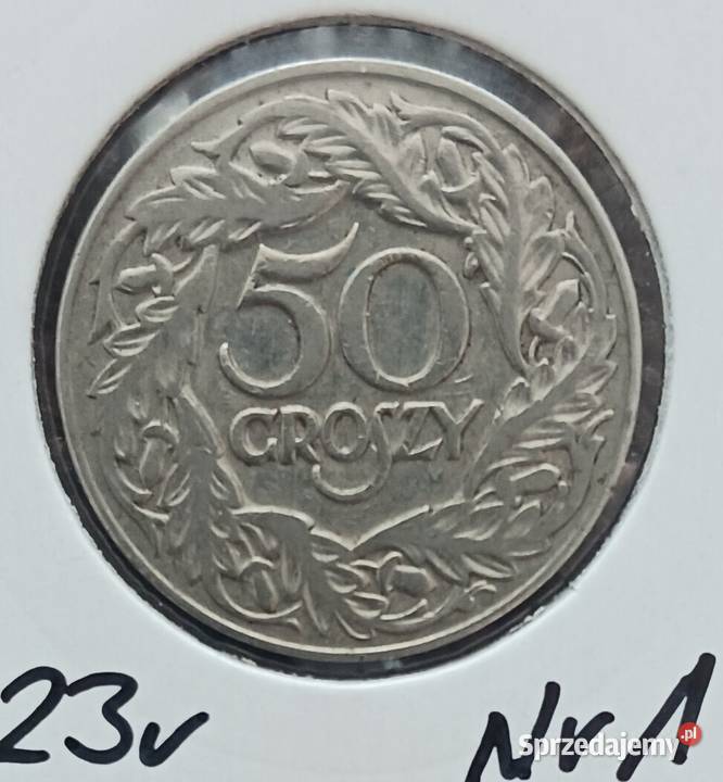 50 Groszy 1923 r 1 ładne wielkopolskie