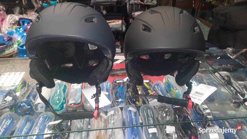 Kask narciarski 4F czarny ciemny granat LXL Dębica