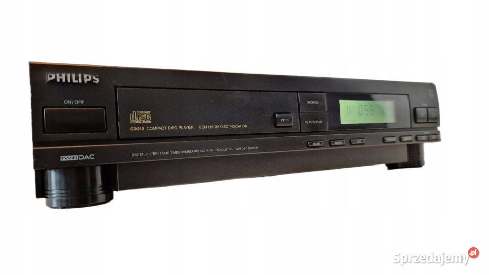 Philips CD 210 odtwarzacz kompaktowy CD player Odtwarzacze CD i MD wielkopolskie Międzychód