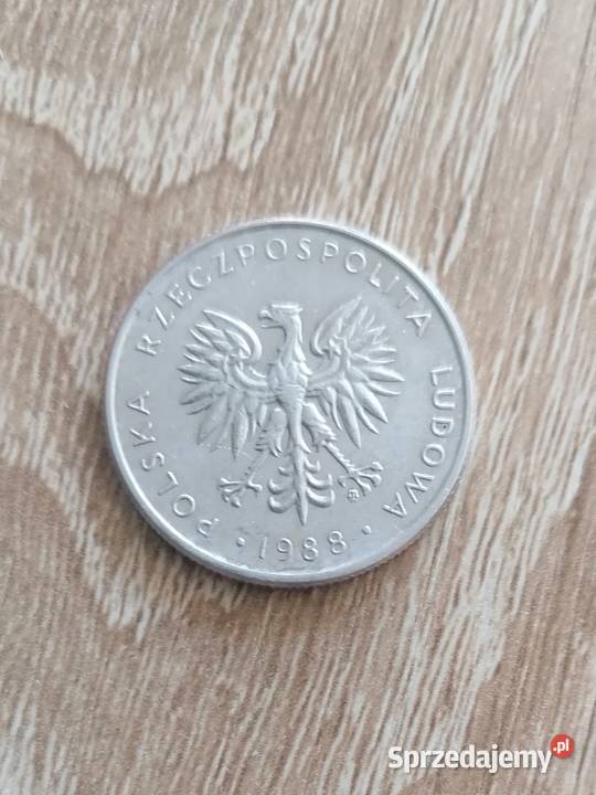 moneta 20 złotych 1988 Wrocław