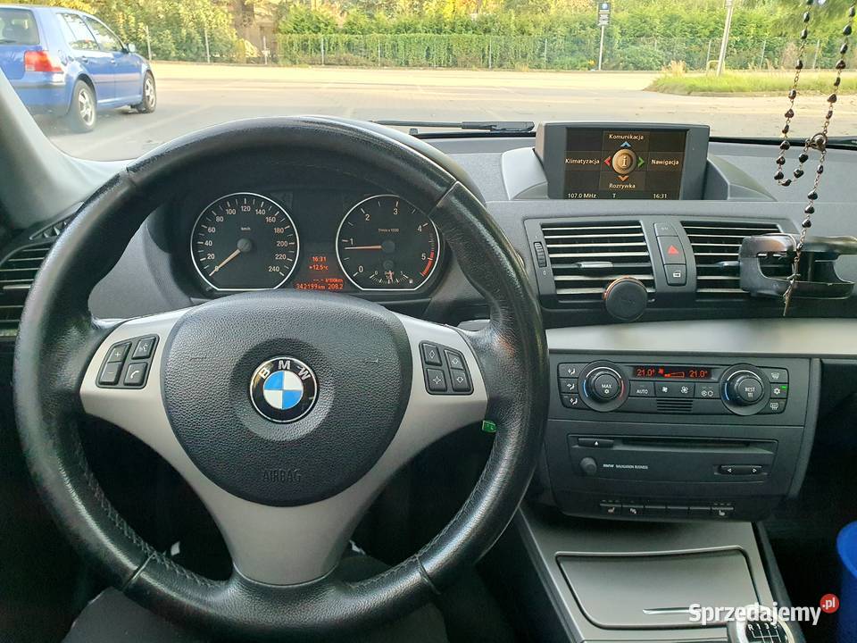BMW E87 118d 20 m47 bogate wyposażenie zadbany Seria 1 warmińsko-mazurskie Węgorzewo