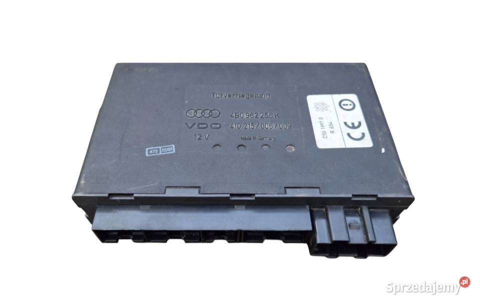 MODUŁ KOMFORTU AUDI A6 C5 4B0962258E 4B0962258K Działoszyce