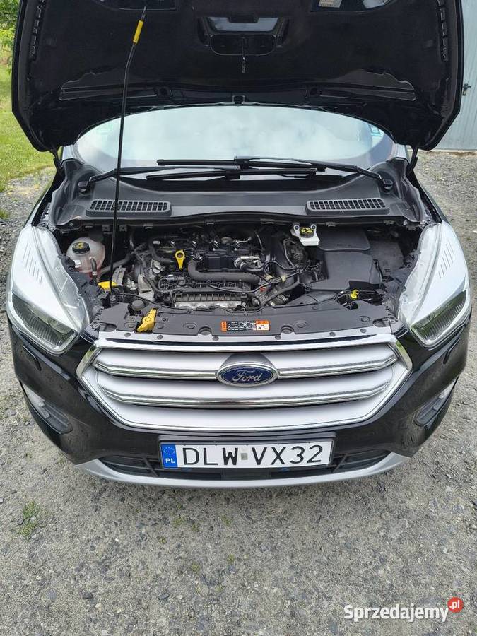 Ford Kuga 2019r Idealny nowy Garażowany 101 czarny Giebułtów