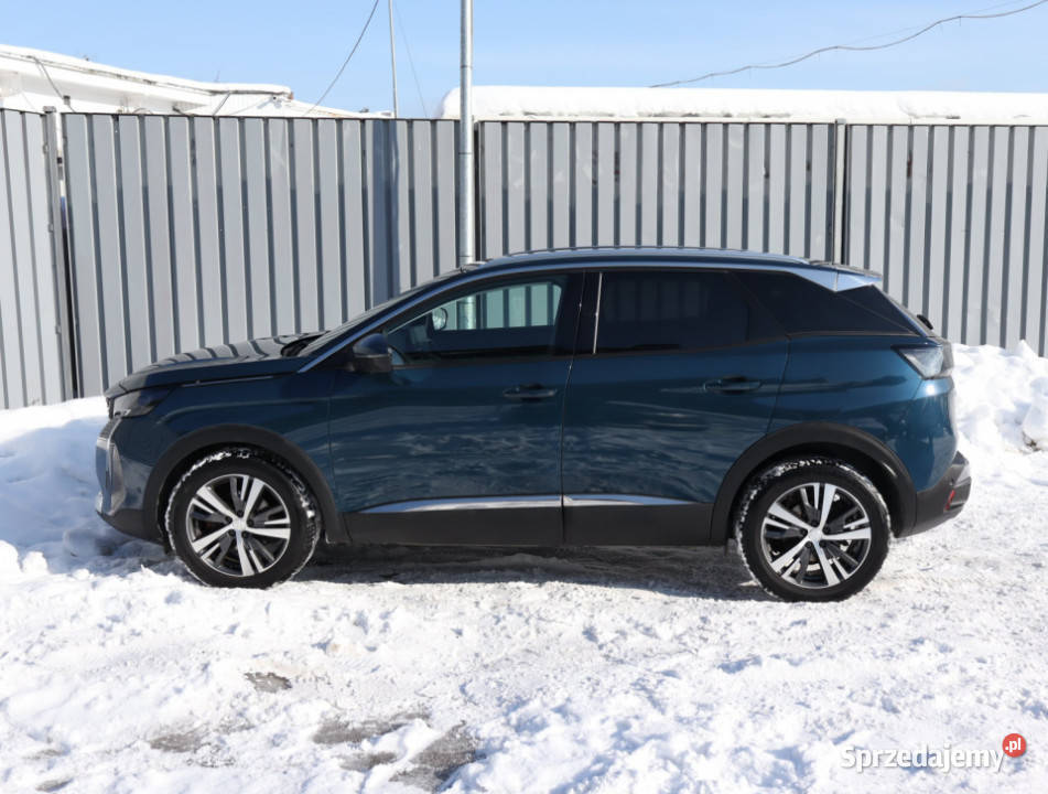Peugeot 3008 12 PureTech niebieski mazowieckie Piaseczno