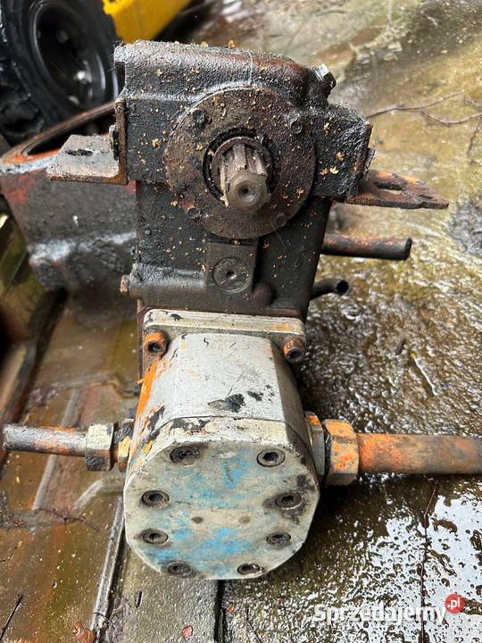 pompa hydrauliczna podwójna z przekładnią wałka sprzedam