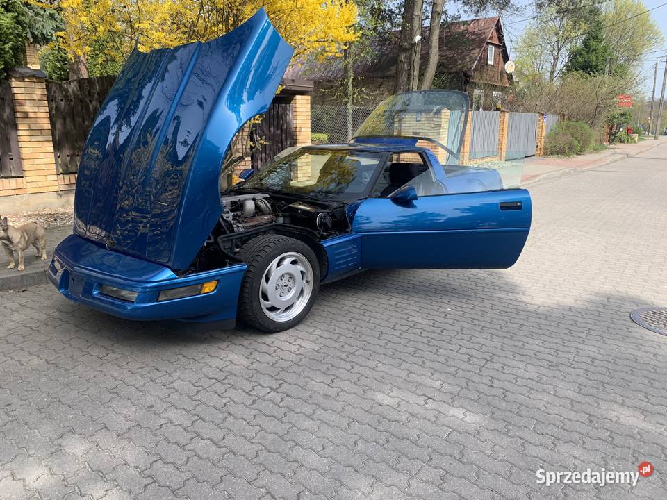 CHEVROLET CORVETTE 1991 Quasar Blue Metalic Corvette Białystok sprzedam