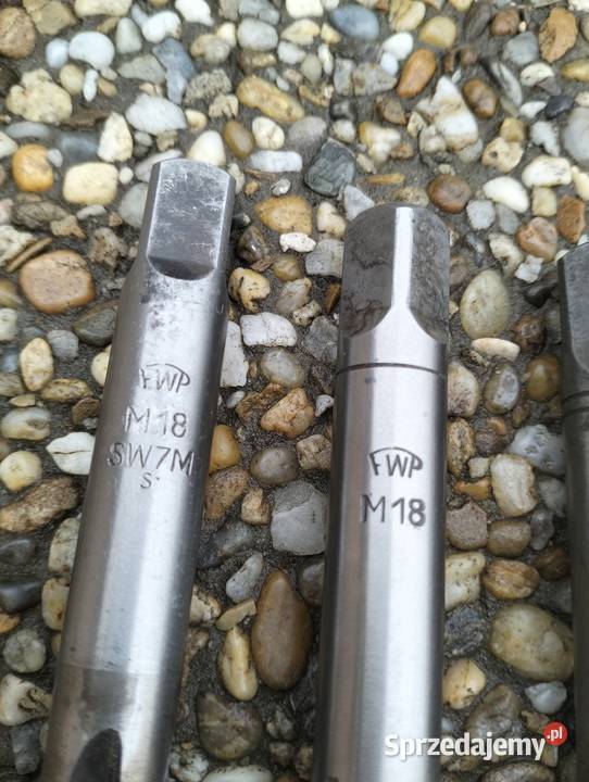 Gwintownik M18 Polski HSS FWP 18mm SW7M Ręczn pomorskie
