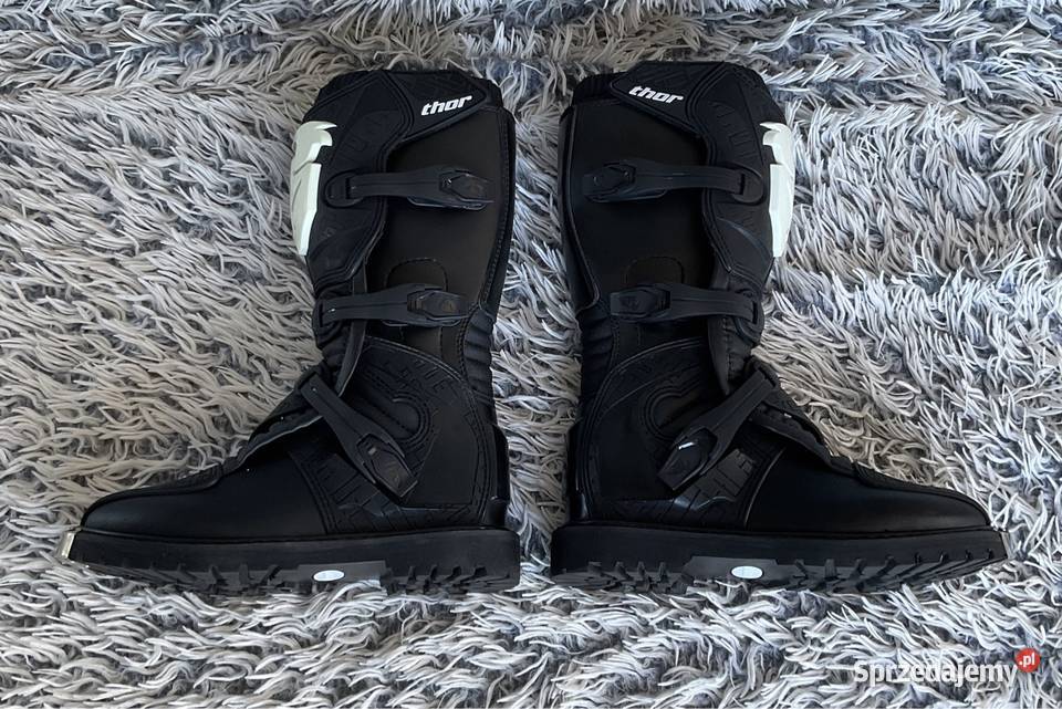 buty motocyklowe THOR BLITZ S4 BLACK 43 adv Buty motocyklowe Grudziądz