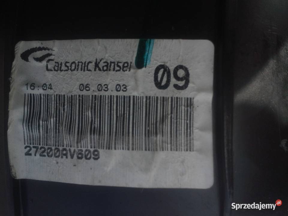 NISSAN PRIMERA P12 wentylator nawiewu