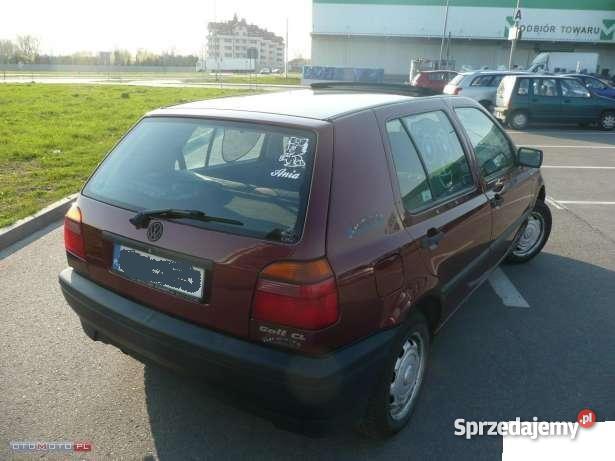 VOLKSWAGEN GOLF III 16 EUROPE 5 drzwiowy Warszawa