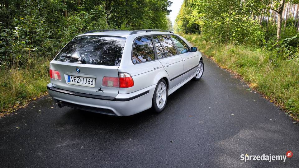 BMW E39 525i Touring MPakiet MANUAL 192 Xenon 398000km Samochody osobowe