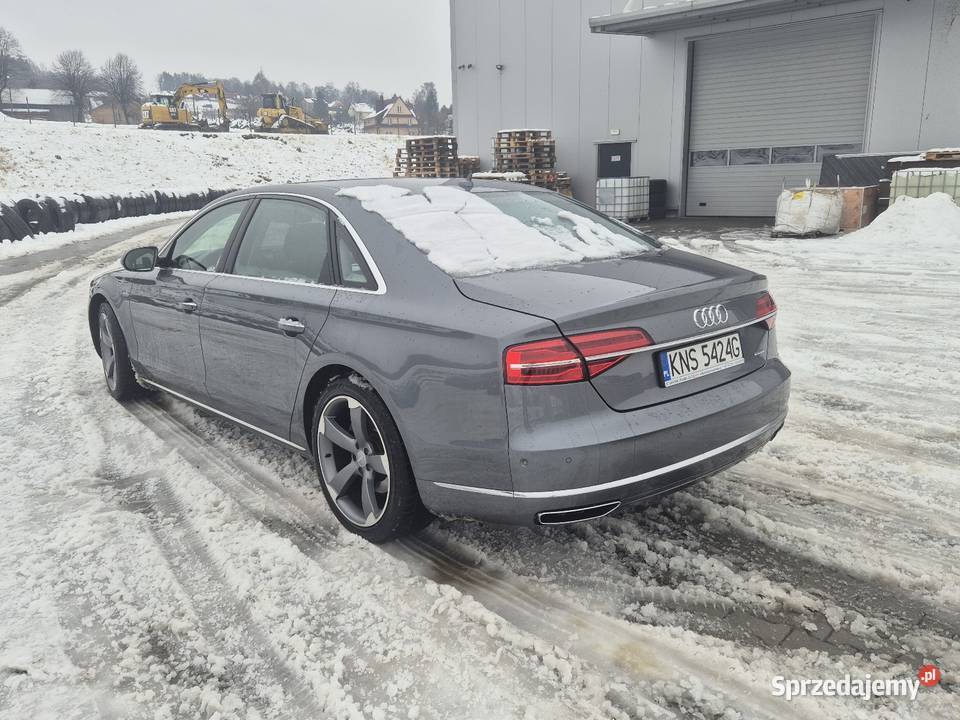 AUDI A8 MATRIX Kamera 360 Noktowizor Masarz x4 Nowy Sącz