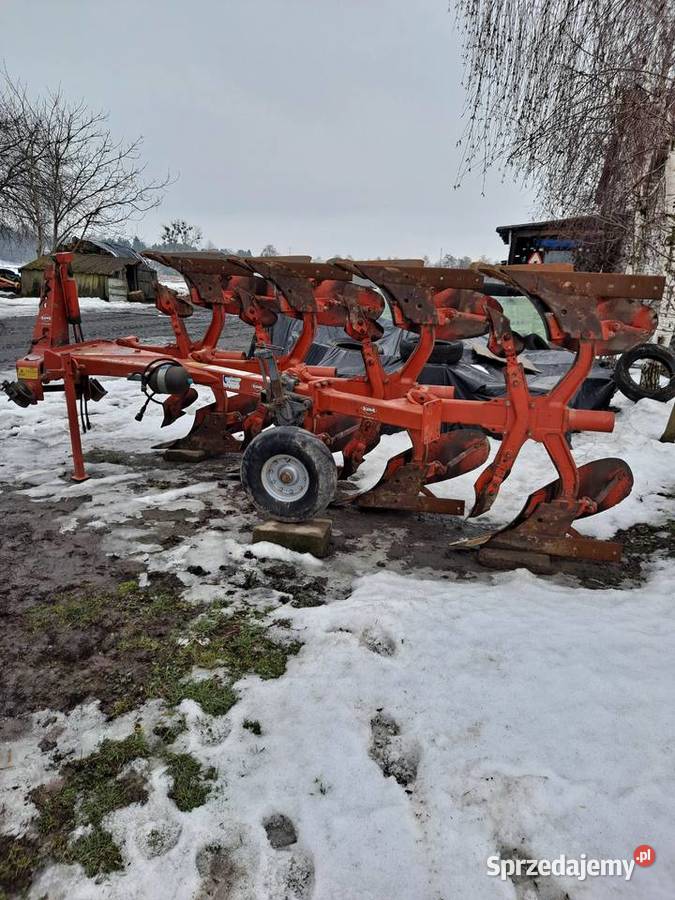 Pług 4 skibowy obrotowy KUHN Master 100 Kuhn lubelskie Turowola