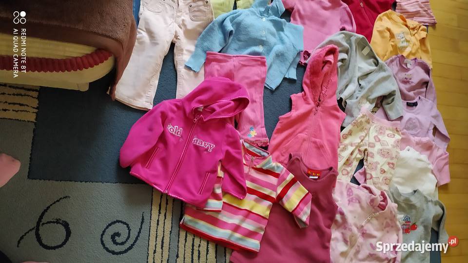 ubrania dziewczęce rozmiar 86 92 paka ubrań 86 Rozmiar 86 Komplety i zestawy Komplety i zestawy Poznań