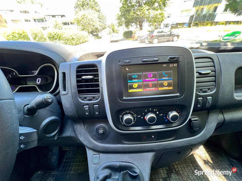 SPRZEDAM RENAULT TRAFIC 20 DIESEL2019 r welurowa tapicerka Renault wielkopolskie Przykona
