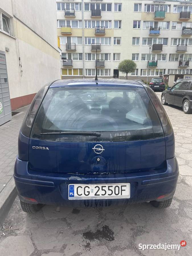 Sprzedam Opel Corsa c Grudziądz sprzedam