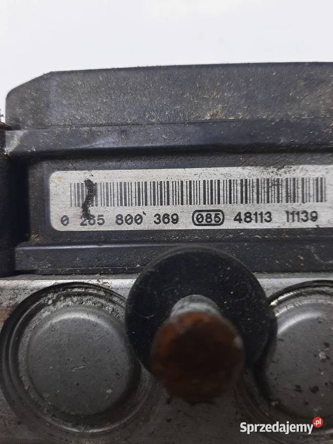 Fiat Stilo sterownik pompa ABS 0265800369