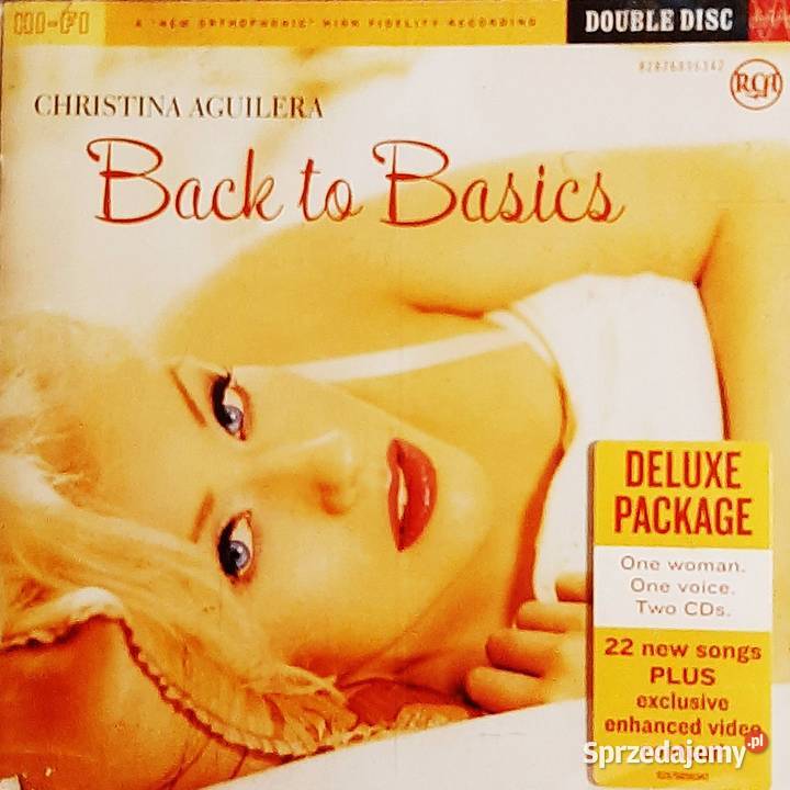 Podwójny Album 2X CD CHRISTINA AGUILERA Back To 2 płyty sprzedam
