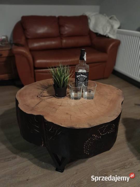 Stolik kawowy plaster stolik loftowy